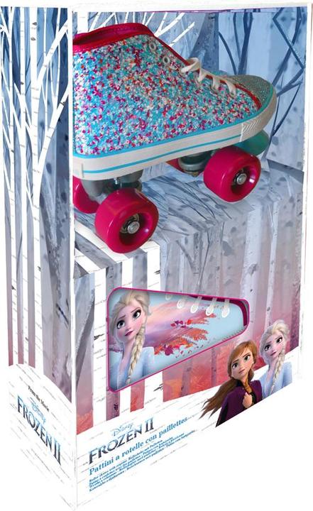 Actual product image Power Play Disney Frost 2 Side-by-Side Roller Skates Size 33-34 (33, 33.5, 34)