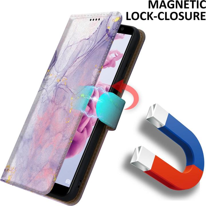 Produktbild Cadorabo Book Hülle mit Print für Huawei MATE 10 LITE (Huawei Mate 10 Lite)