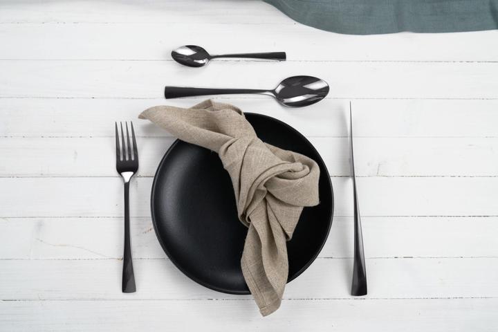 Produktbild Zwilling 30tlg Bellasera Menübesteck PVD anthrazit (30 Stück, Besteck Set)
