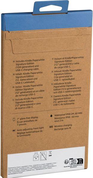 Image du produit Amazon Kindle Paperwhite Signature Edition 2024 (7", 32 Go, Vert jade métallisé)