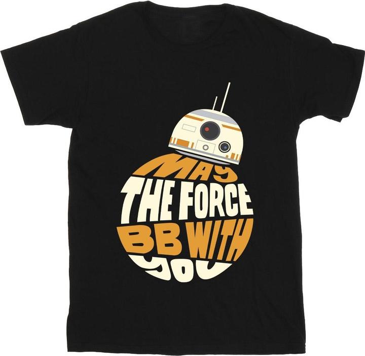 Star Wars May The Force BB8 TShirt (3XL)