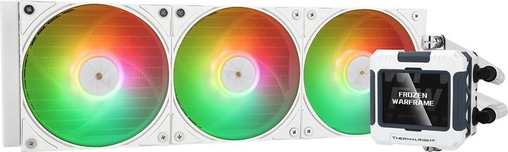 Actual product image Thermalright Frozen Warframe 360 White ARGB - AIO, 360mm, LCD
