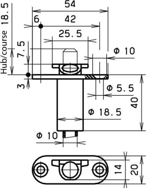 Actual product image BKS Switch locks 1895