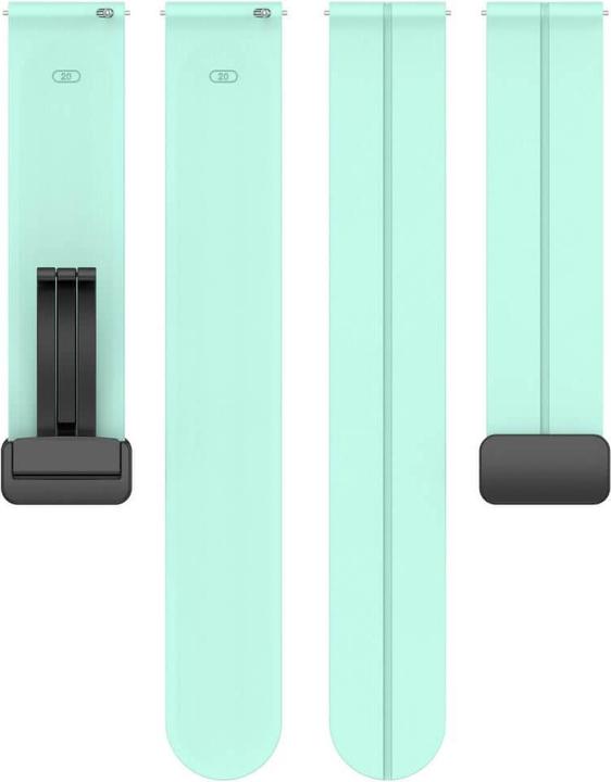 Produktbild Cover-Discount Silikon Ersatzarmband 20mm türkis (20 mm, Silikon)