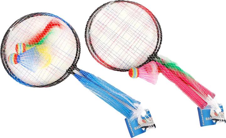Hippo Set de badminton 4 pièces assorties
