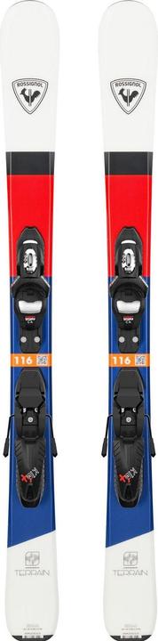 Rossignol TERRAIN Ski + LOOK KID44 Bindung (104 cm, With binding)