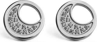 Vuch Stylish earrings with Silver Moon crystals (L)