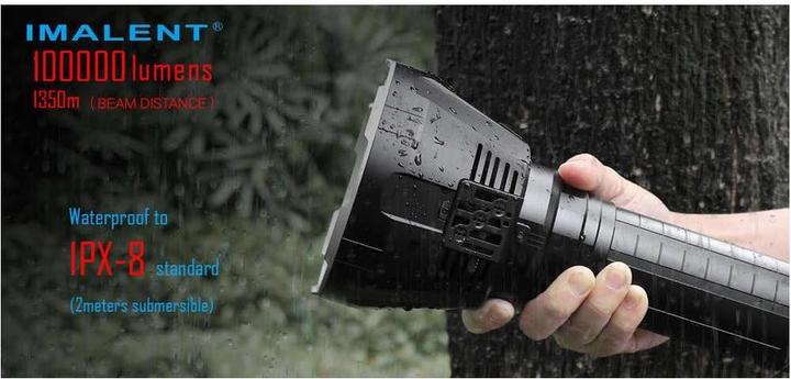 Actual product image Imalent MS18 (30 cm, 100000 lm)