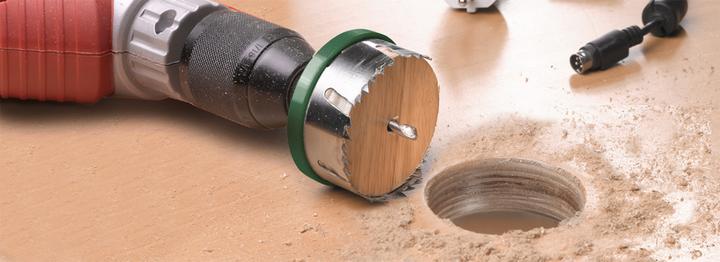 Actual product image kwb Hole saw set 46-94 7-piece battery (46, 53, 59, 73, 66 mm, 82 mm, 94 mm)