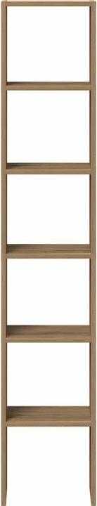 Productafbeelding VidaXL Boekenplanken 2 stuks stapelbaar Artisan eiken 30x30x80 cm (30 x 30 x 80 cm)
