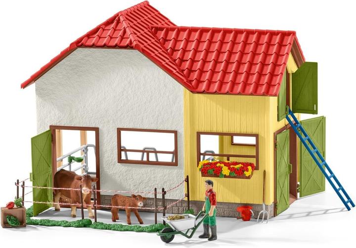 Produktbild Schleich Scheune mit Tieren+Zubehör