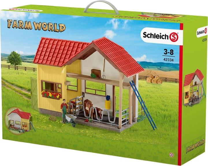 Produktbild Schleich Scheune mit Tieren+Zubehör