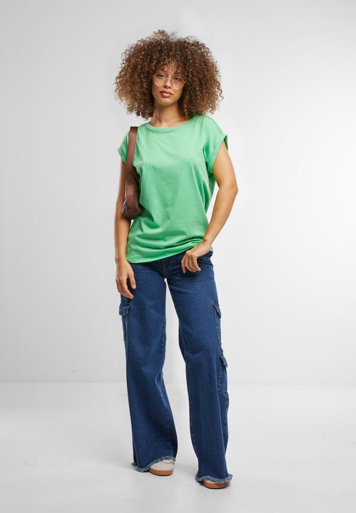 Actual product image Urban Classics Ladies Extended Shoulder Tee (4XL)