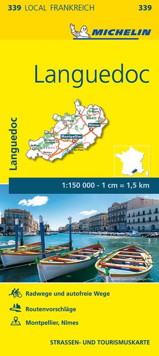 Actual product image Michelin Ka.0339 Languedoc
