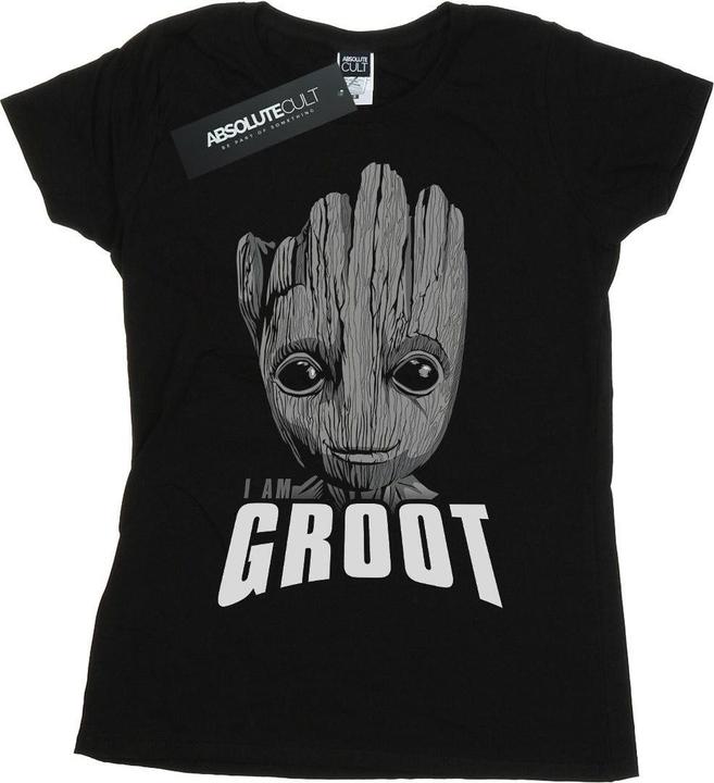 Guardians Of The Galaxy Groot Face TShirt (M)