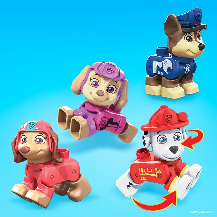 Produktbild Mega Bloks Bloks Paw Patrol Fahr- und Rettungsfahrzeugpaket
