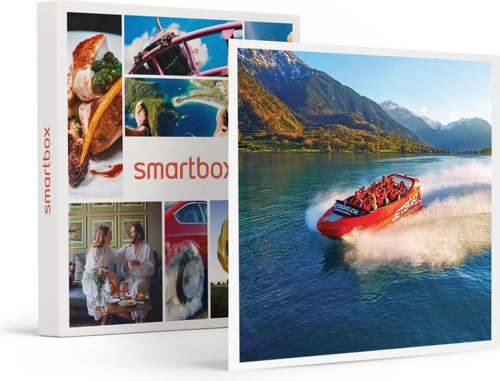 Produktbild Smartbox Outdoor Nervenkitzel in Interlaken: Jet Boat Panoramatour für 2 Erwachsene (2 Pers.)
