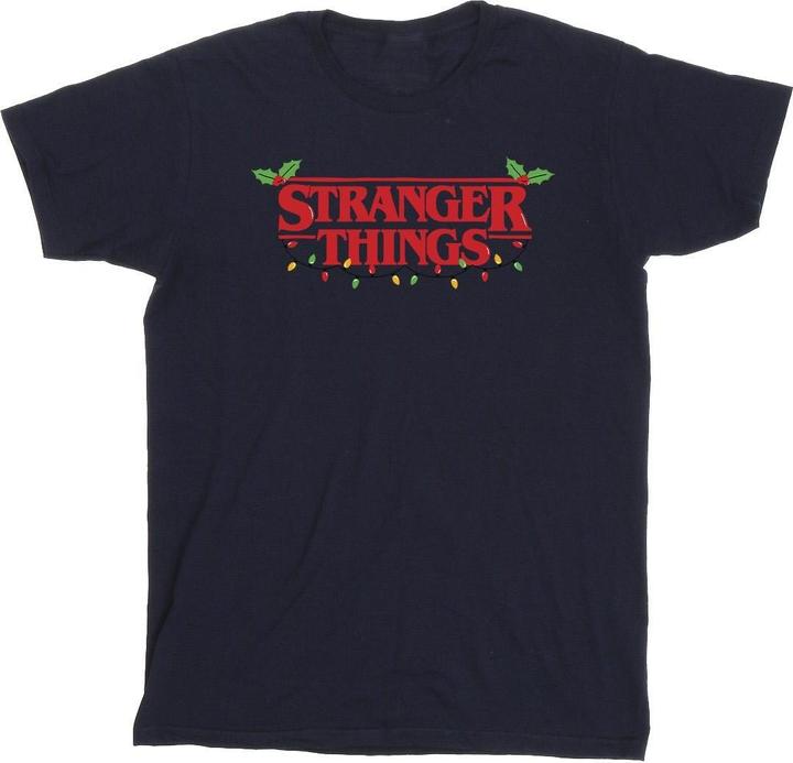 Netflix Stranger Things Christmas Lights TShirt