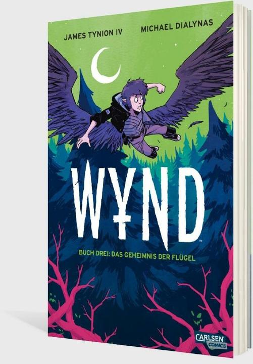 Image du produit WYND 3: Das Geheimnis der Flügel (Allemand, Michael Dialynas, James Tynion IV, 2024)