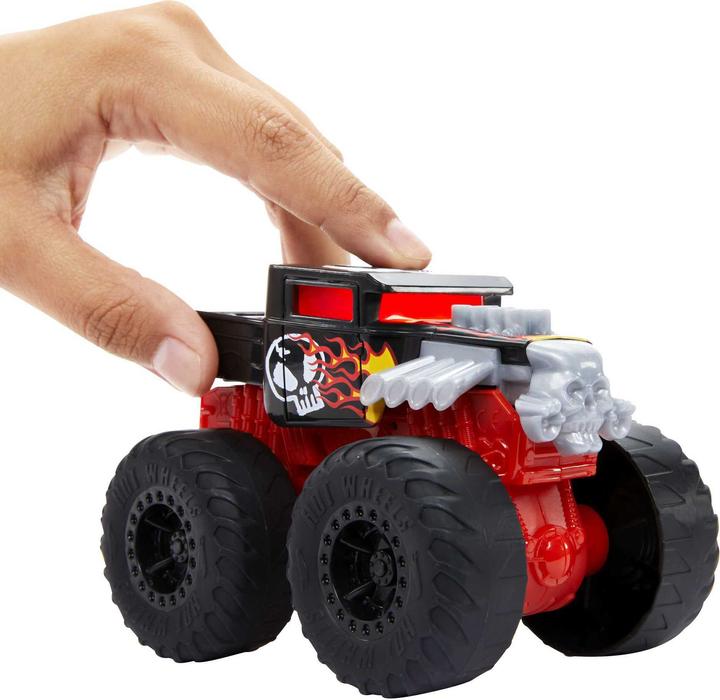Produktbild Hot Wheels Monster Trucks Roarin' Wreckers Bone Shaker 1:43