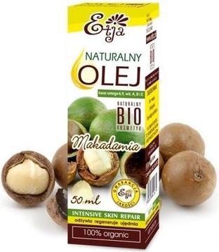 Etja Natural Oil Makadamia Organic 50Ml (Körperöl, 50 ml)