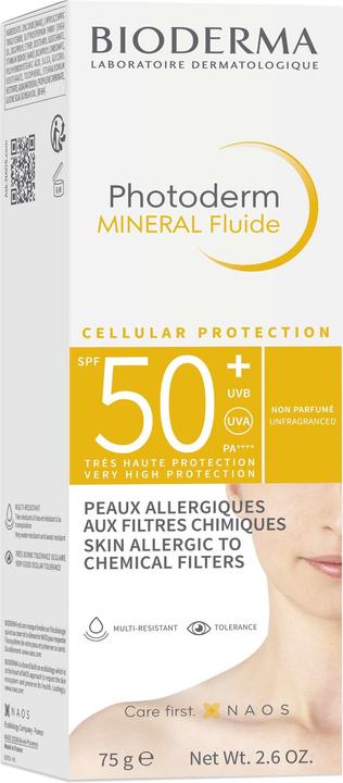 Bioderma Photoderm Mineral Fluid (Sonnencreme, SPF 50, 105 ml, 150 g)