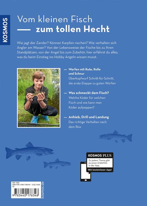 Produktbild Kosmos Das Angelbuch für Kids (Deutsch, Thomas Gretler, 2023)