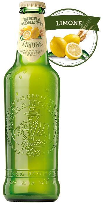 Image du produit Birra Moretti Radler au citron vert (24 x 33 cl)