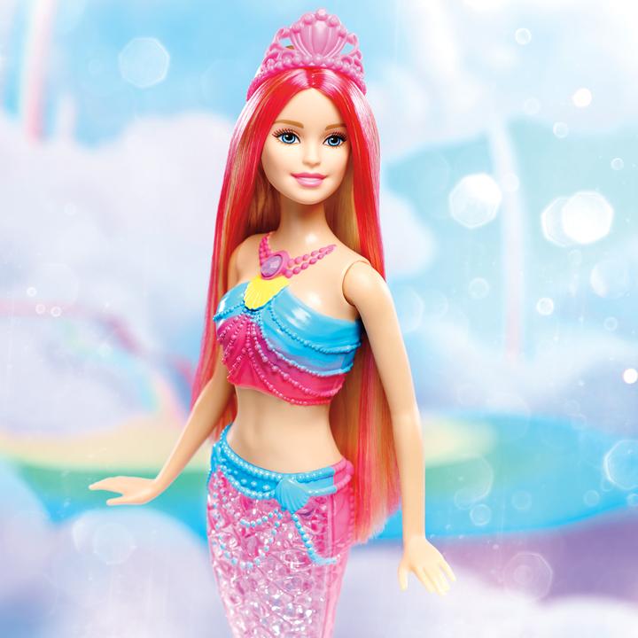 Productafbeelding Barbie Dreamtopia Regenbooglicht Zeemeerminpop