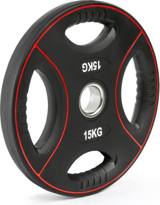 Immagine prodotto ATX Piastra per pesi a 4 impugnature in poliuretano (1 x 15 kg)