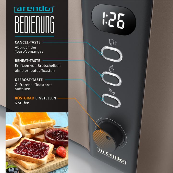 Actual product image Arendo Toaster