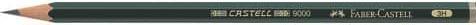 Image du produit Faber-Castell Crayon CASTELL 9000 (3H, 1 x)
