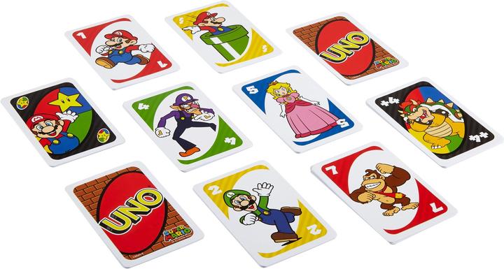 Productafbeelding Mattel Games UNO Mario Kart (Engels, Spaans)