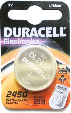 Produktbild Duracell Electronics 2450 (1 Stk., CR2450, 485 mAh)