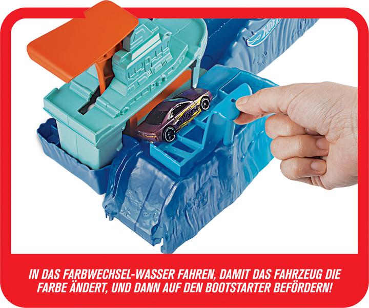 Actual product image Hot Wheels Robo Shark Frenzy Play Set