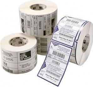 Actual product image Zebra Label, Polyester, 51x51mm