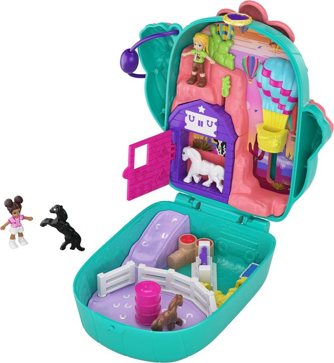 Image du produit Polly Pocket Coffret Le Ranch du Cactus - Mini-Poupée - 4 ans et +