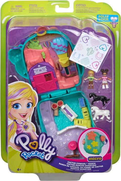 Image du produit Polly Pocket Coffret Le Ranch du Cactus - Mini-Poupée - 4 ans et +