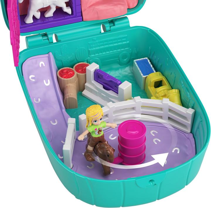 Image du produit Polly Pocket Coffret Le Ranch du Cactus - Mini-Poupée - 4 ans et +