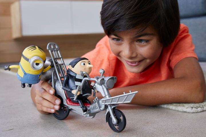 Actual product image Minions Gru Bike