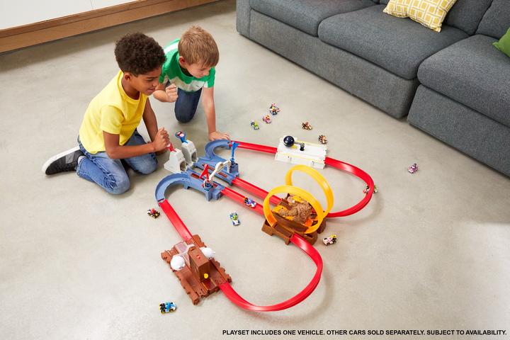 Image du produit Hot Wheels Roues chaudes Mario Kart Bowsers Castle Chaos Set de jeu