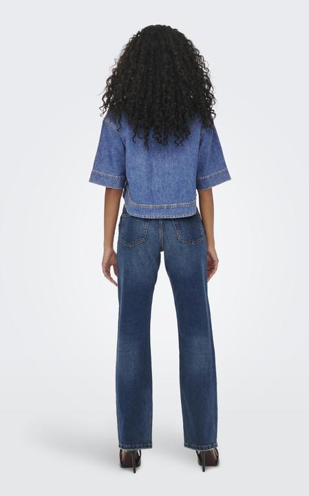 Immagine prodotto Only Camicia di jeans dal taglio corto (XS)