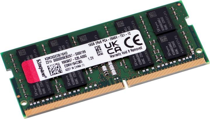Produktbild Kingston KSM26SED8/16HD (1 x 16GB, 2666 MHz, DDR4-RAM, SO-DIMM)