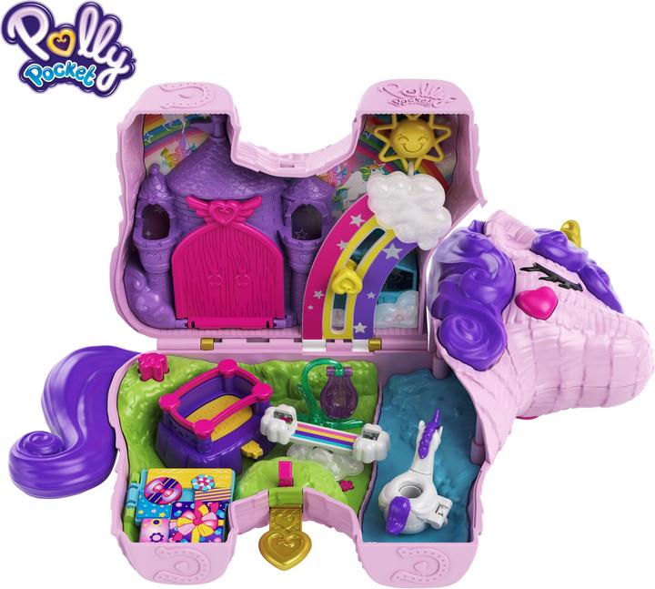Polly Pocket UNICORN PARTY Playset