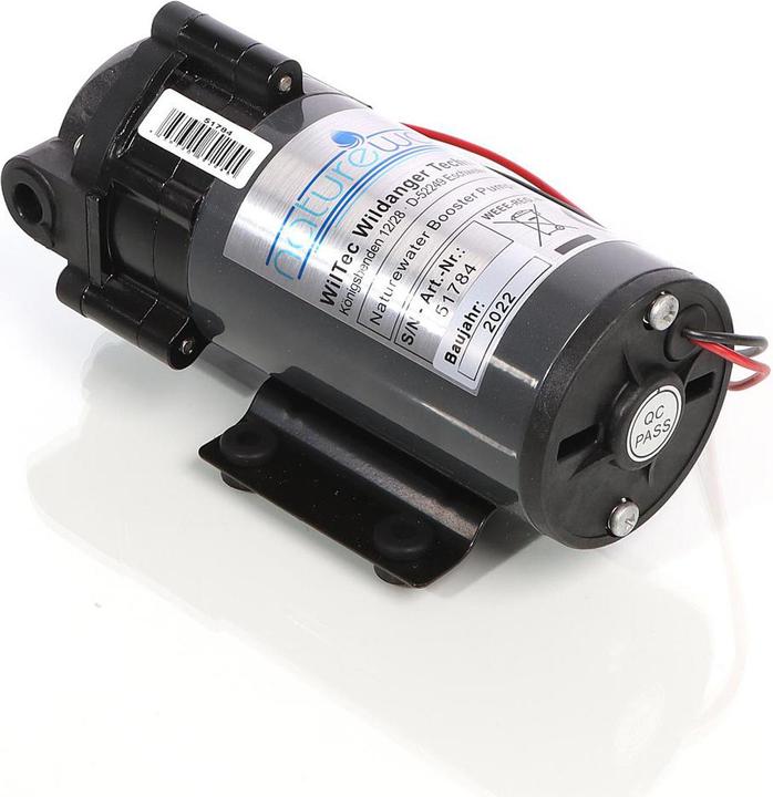 Produktbild Naturewater Druckerhöhungspumpe 300 GPD (1135 l) Booster Pumpe 68W Umkehrosmose (Boosterpumpe)