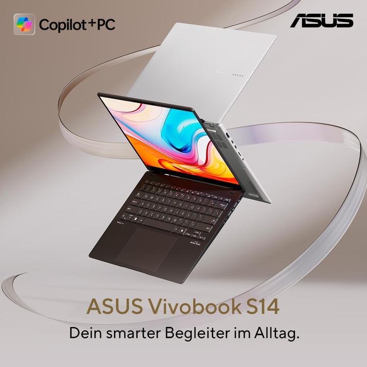Productafbeelding ASUS Vivobook S 14 (14", AMD Ryzen AI 5 340, 16 GB, 512 GB, DE)