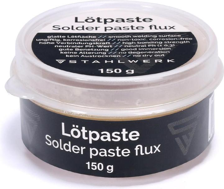 Actual product image Stahlwerk Soldering paste 150g for professional and precise soldering work