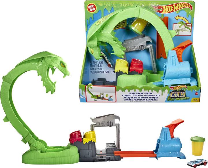 Produktbild Hot Wheels City Giftschlangen-Angriff