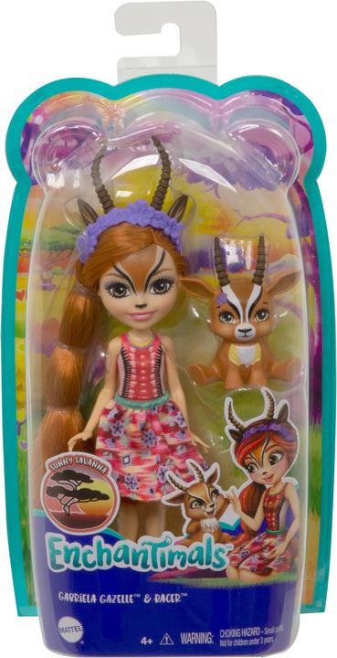 Actual product image Enchantimals GABRIELA GAZELLE Doll