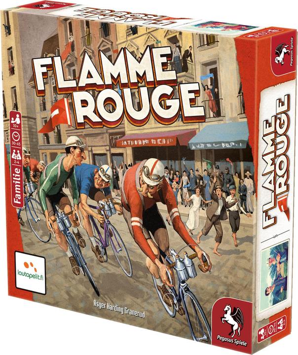 Produktbild Pegasus 57401G - Flamme Rouge 2-4 Spieler, ab 10 Jahren (DE-Ausgabe) (Deutsch)